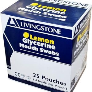 Livingstone Lemon Glycerine Swabsticks