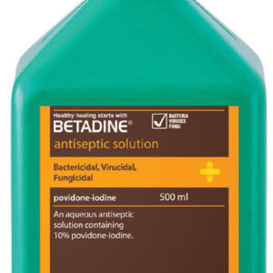 BETADINE®必妥碘® 10% PVP-I 殺菌藥液 (500ml)