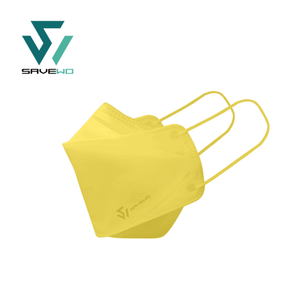SAVEWO 3DMASK 救世超立體口罩 花色系列  (黃色 YELLOW - 風鈴木 YELLOW PUI) - Image 2