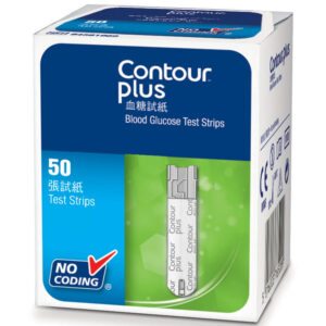 Ascensia Contour Plus 血糖試紙 (50塊/盒)