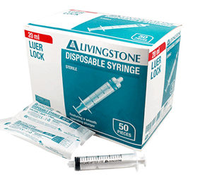 Livingstone 20ml螺絲咀針筒