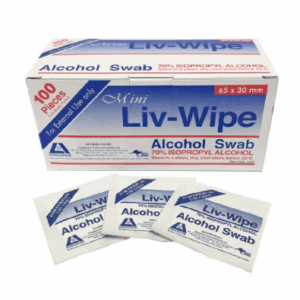 Liv-Wipes Alcohol Swabs
