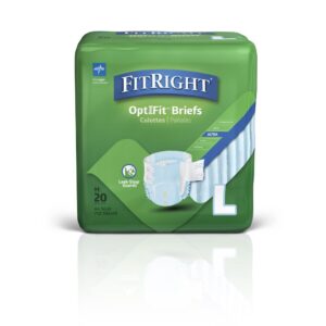 Medline FitRight Ultra 成人金裝尿片 - 大碼/中碼/細碼