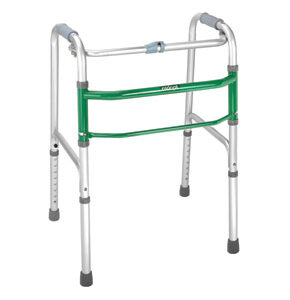 Aidapt Aluminum One Button Folding Walker
