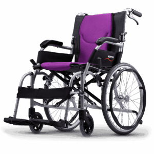 Karma lightweight aluminum wheelchair (Purple)