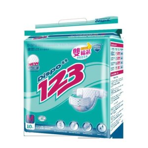 Dispo123 Adult Diapers (10 pcs)