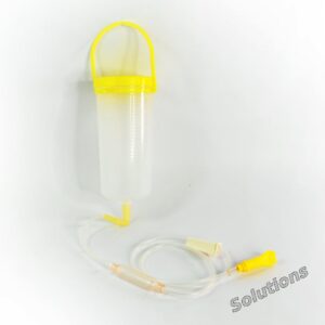 600ml Feeding Bottle w/Adm Set