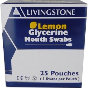 Livingstone Lemon Glycerine Swabsticks