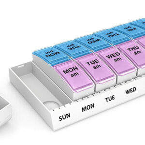 Ezy Dose AM/PM 7-day Travel Pill Reminder