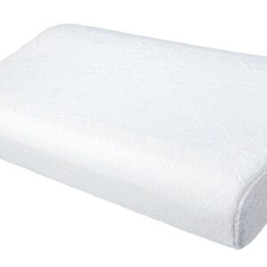 Aidapt Cooling Gel Comfort Memory Foam Contour Pillow (with Removable Soft Velvet Cover)