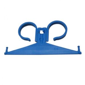 Bedside urine bag hanger