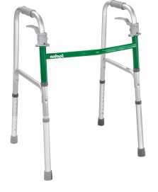Aidapt Aluminum Triple Button Folding Walkers
