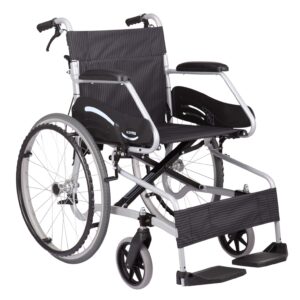 Karma lightweight aluminum wheelchair (black)