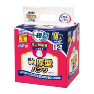 Ichiban Underwear Style Adult Diapers (Thick type) (Medium - 12 pcs; Large - 10 pcs)