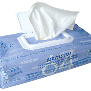 Medicom Lanolin Wet Wipes (64pcs)