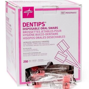 MEDLINE DenTips Oral Swabsticks