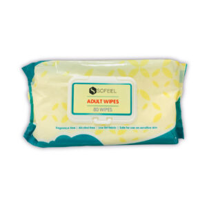 Livingstone Sofeel Adult Wipes (80 pcs)