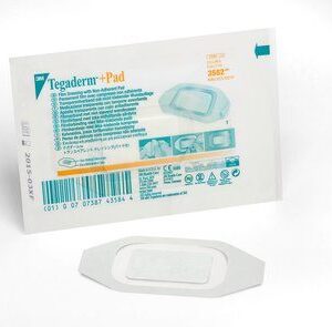 3M™ Tegaderm™ +Pad Film Dressing with Non-Adherent Pad 3582