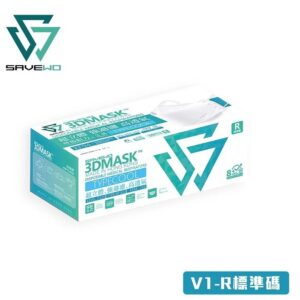 *R size* SAVEWO 3DMASK V1 (30 pieces individually packaged/Box)